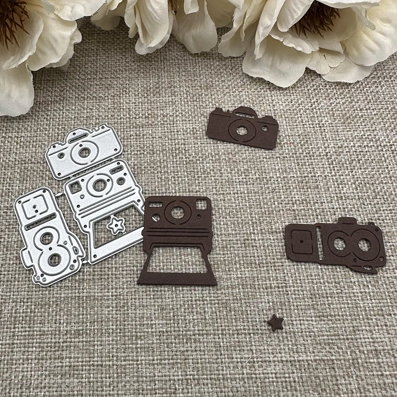 Camera decoration Metal Cutting Dies Stencils For DIY Scrapbooking Decorative Handcraft Die Cutting Template Mold