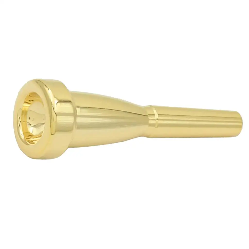 Gold Plated Metal 5C Trumpet Mouthpiece Structure Accessory High Register Part for Yamaha Bach Trumpet