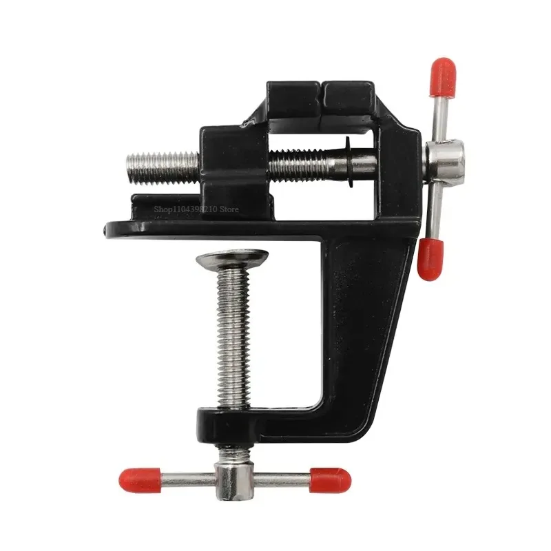 Mini Bench Vise Table Clamp Screw DIY Craft Mold Fixed Repair Tool Plier Jewelry Make Electronics Small Hobby Workbench Portable
