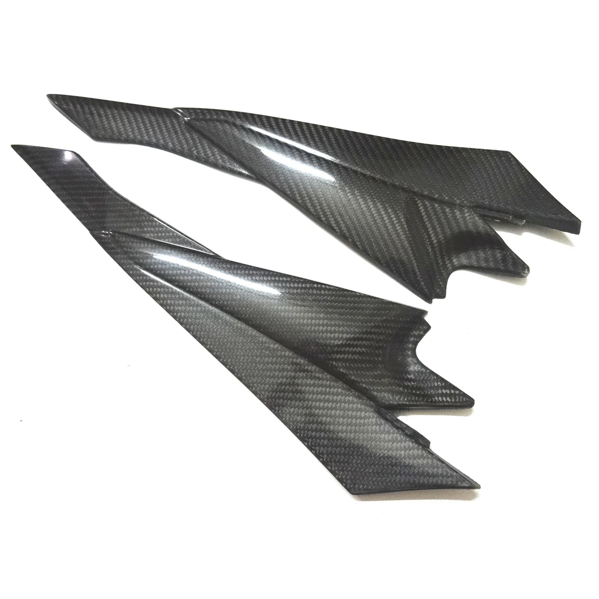 100% Carbon Fiber Gas Tank Cover Left Right Sides Panels Fairing For Suzuki GSXR600 GSXR750 2008 2009 2010 GSX-R 600 750