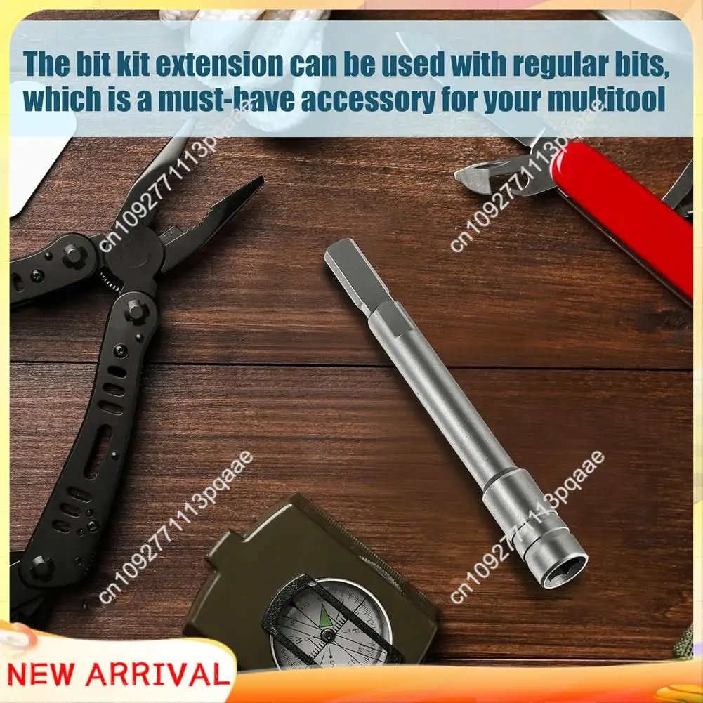 N84R 2 حزمة متعددة المهام بت سائق موسع مع 1/4 بوصة مثقاب تمديد قضيب مقبض مسطح لتعزيز استخدام الملحقات #5