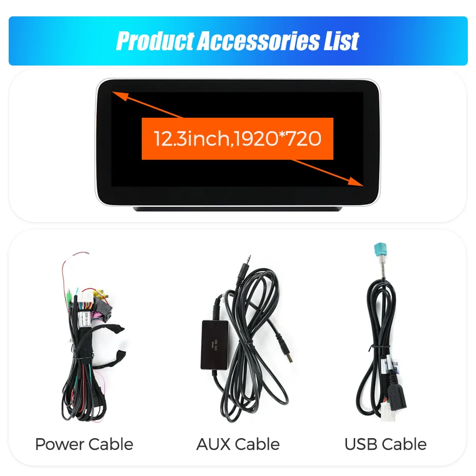 MEKEDE Linux-System Autoradio-Bildschirm für Mercedes Benz C-Klasse W205 GLC X253 V W446 NTG5.0 Intelligenter Multimedia-Player Kabelloses und