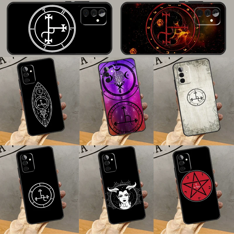 Sigil of Lilith Case For Samsung Galaxy A54 A34 A24 A14 A52 A32 A22 A12 A51 A71 A50 A53 A33 A23 A13 Cover