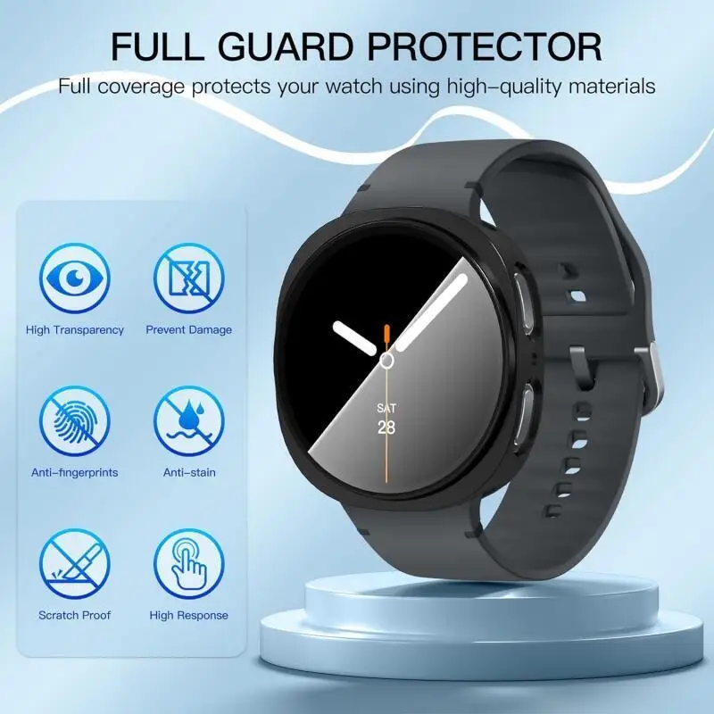 TPU-Schutzhülle für Samsung Galaxy Watch 9 40mm 44mm Displayschutz Uhrenhüllen für Galaxy Watch 8 44MM 40MM Schutzgehäuse – Detail 17