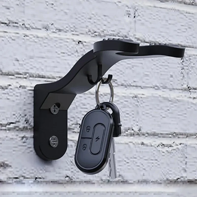 Motorcycle Helmet Hook Racks Multipurpose Wall Mount Hanger  for Luggage Bag Kitchen Cabinet Shelf Door Back Heavy Duty Holder