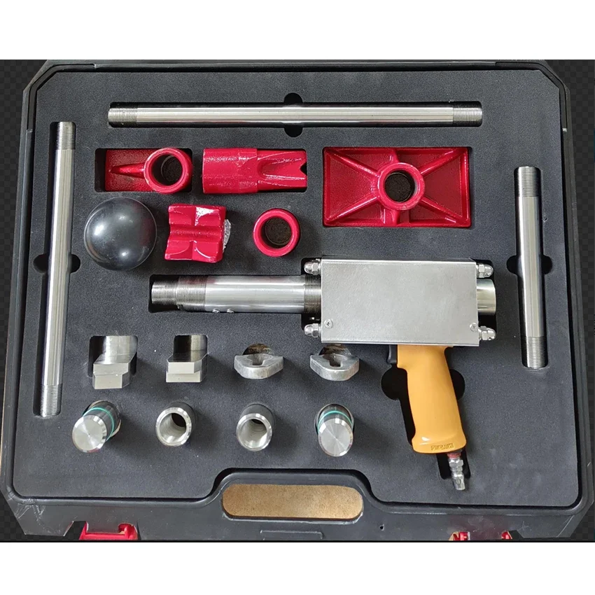 Pneumatic Hydraulic Support Jack, Sheet Metal Repair Strut 3‑5 Ton for Auto Body Repair Work
