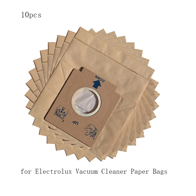 

10pcs Electrolux Vacuum Cleaner Parts Bags for Electrolux Z1480/ZW1200-211/ZC1120B/ZC1120R/ZC1120Y/ZC1120HZMO1510 Paper Dust Bag