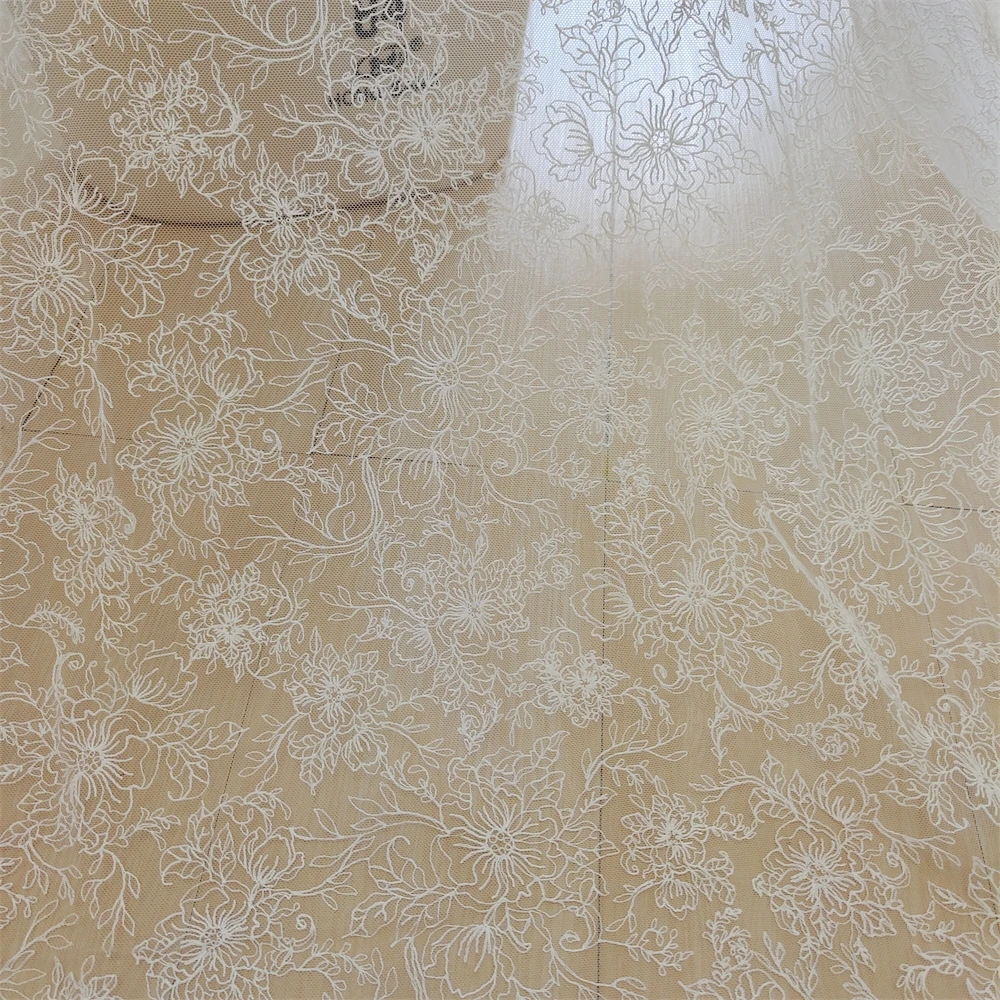 Вышивка Кружева Цветочная Ткан – обзор и цена Wedding Dress Supply