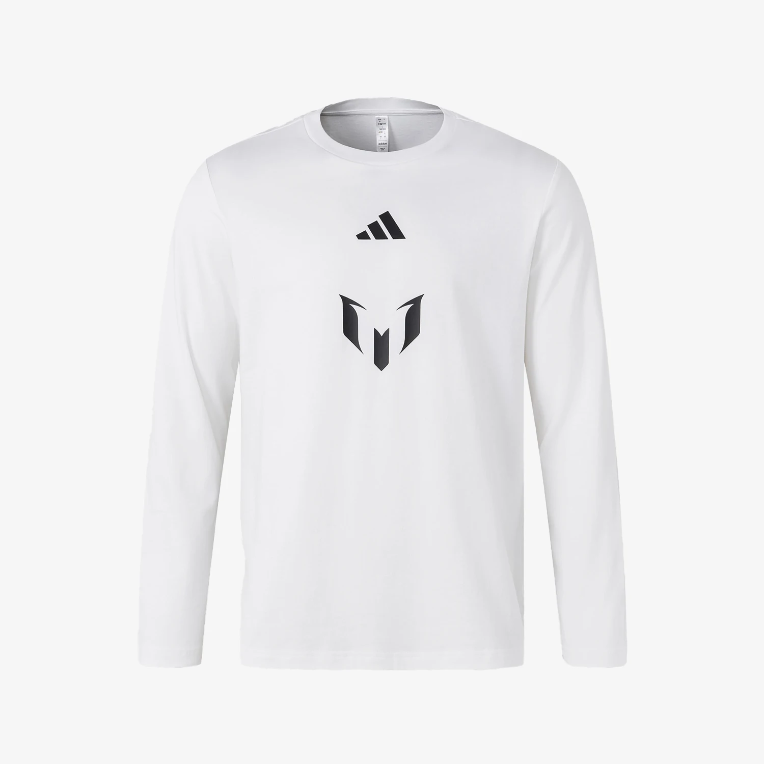 Adidas genuine Messi series men's football sports round neck long sleeved T-shirt JC6121