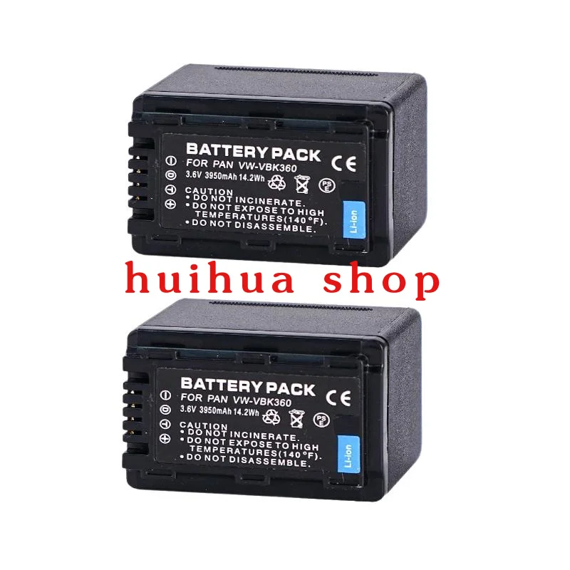 

VW-VBK360 VBK360 Battery for Panasonic HC-V10 HC-V100 HC-V100M HC-V500 HC-V500M HC-V700 HC-V700M HDC-HS80 HDC-HS60