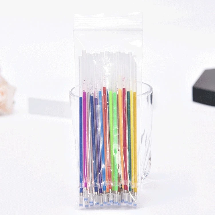 12-100 Farbige Gelstift-Nachfüllungen Set - Glitzer, Pastell, Textmarker, Metallic-Tinte für Künstler, Scrapbooking und Graffiti-Zeichnen – Detail 14