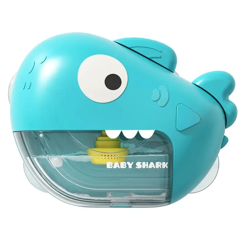 Baby Bath Toys Bubble Machine Dinosaur Shark Music Kids Bath Toy Bathtub Automatic Bubble Maker Baby Bathroom Toy for Children