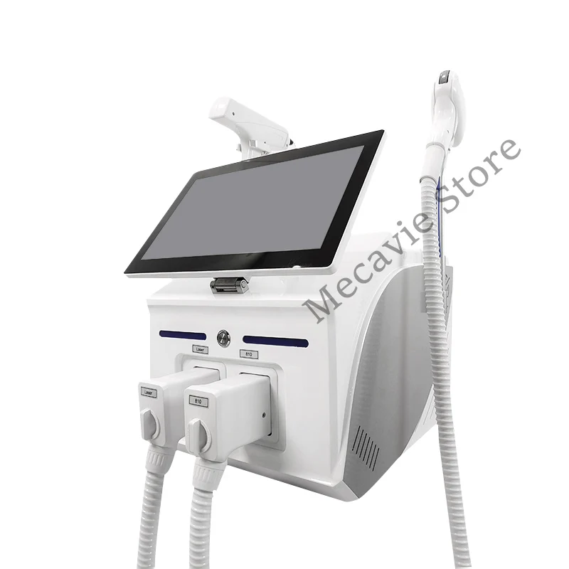 4000Wハイパワー4波最新ポータブルソプラノチタンレーザー脱毛器、顔と体のプロ用ユニバーサル