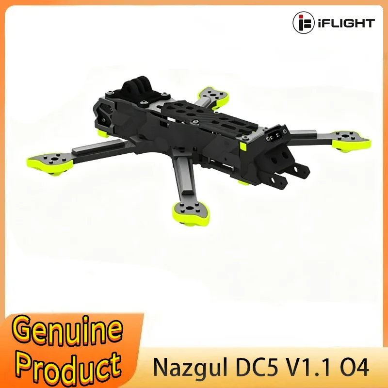 

IFlight Nazgul DC5 V1.1 O4 Pro FPV Frame Kit 240mm Wheelbase with 5mm Arm for RC FPV Racing Drone