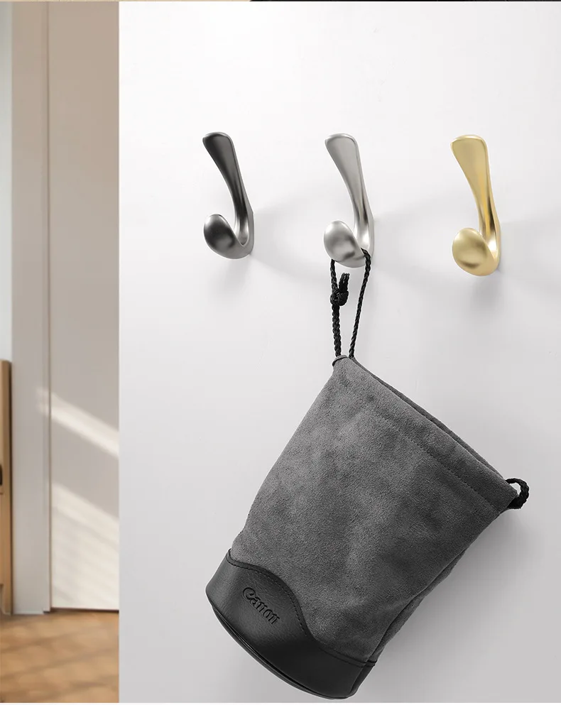 WV Moderne Wand Hängende Kleidung Haken Schlafzimmer Robe Haken Wohnzimmer Parlor Mantel Haken Schlafzimmer Robe Haken Handtuch Haken Bad Zubehör badezimmerzubehör badezimmer haken küchen schrank aufbewahrung kleiderbü – Detail 6