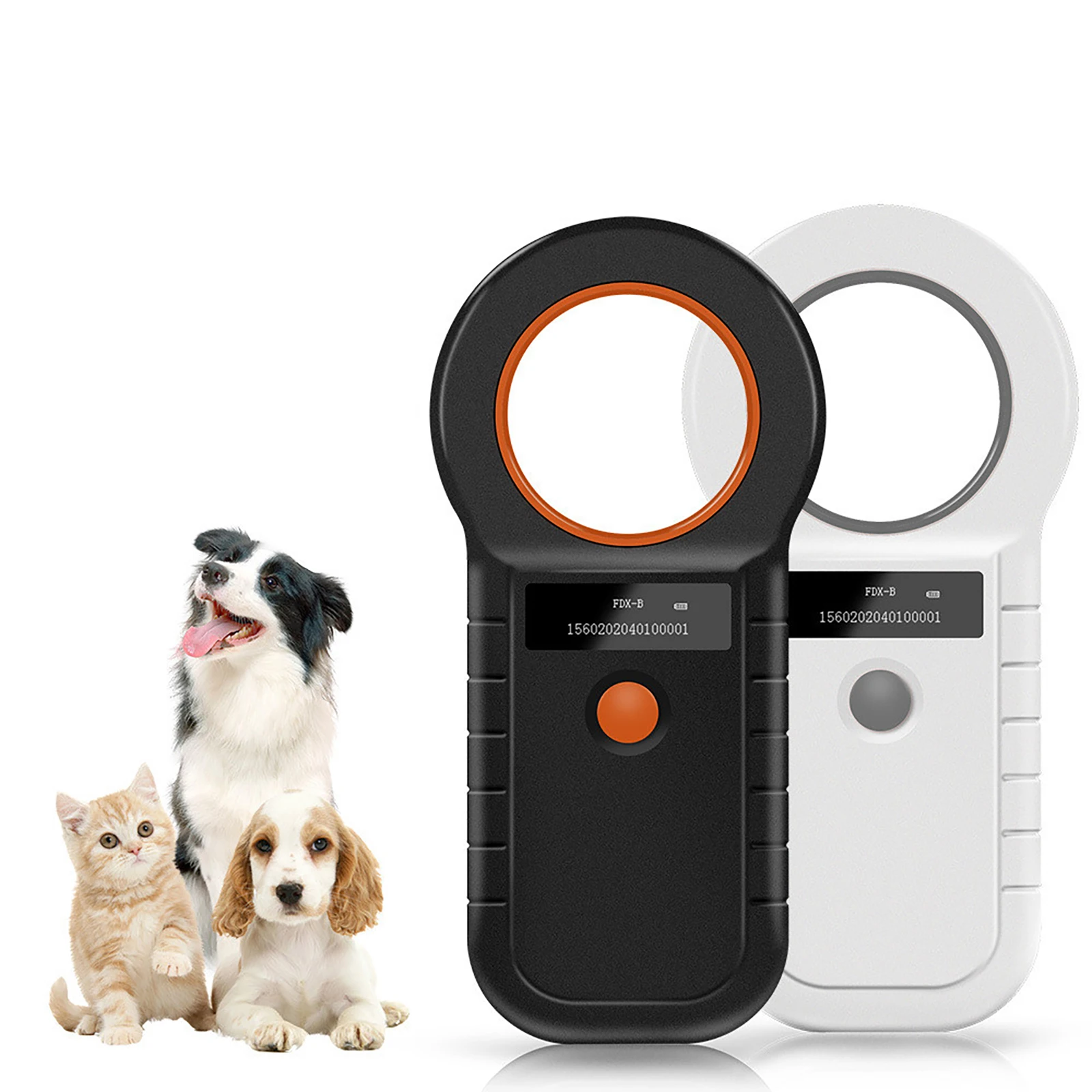 134.2KHz RFID Animal Reader 125KHz Pet ID Scanner EMID FDX-B ISO 11784/85 Microchip Tag Registration For Cow Fish Dog