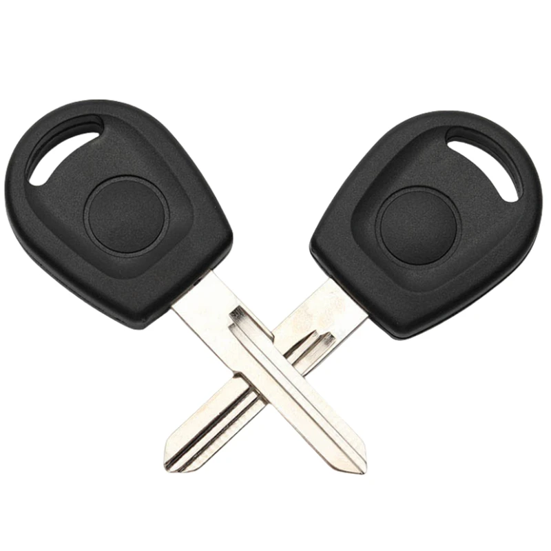 XIEAILI OEM 10 pièces coque de clé de remplacement étui de clé de tranaspondeur pour Vw Jetta