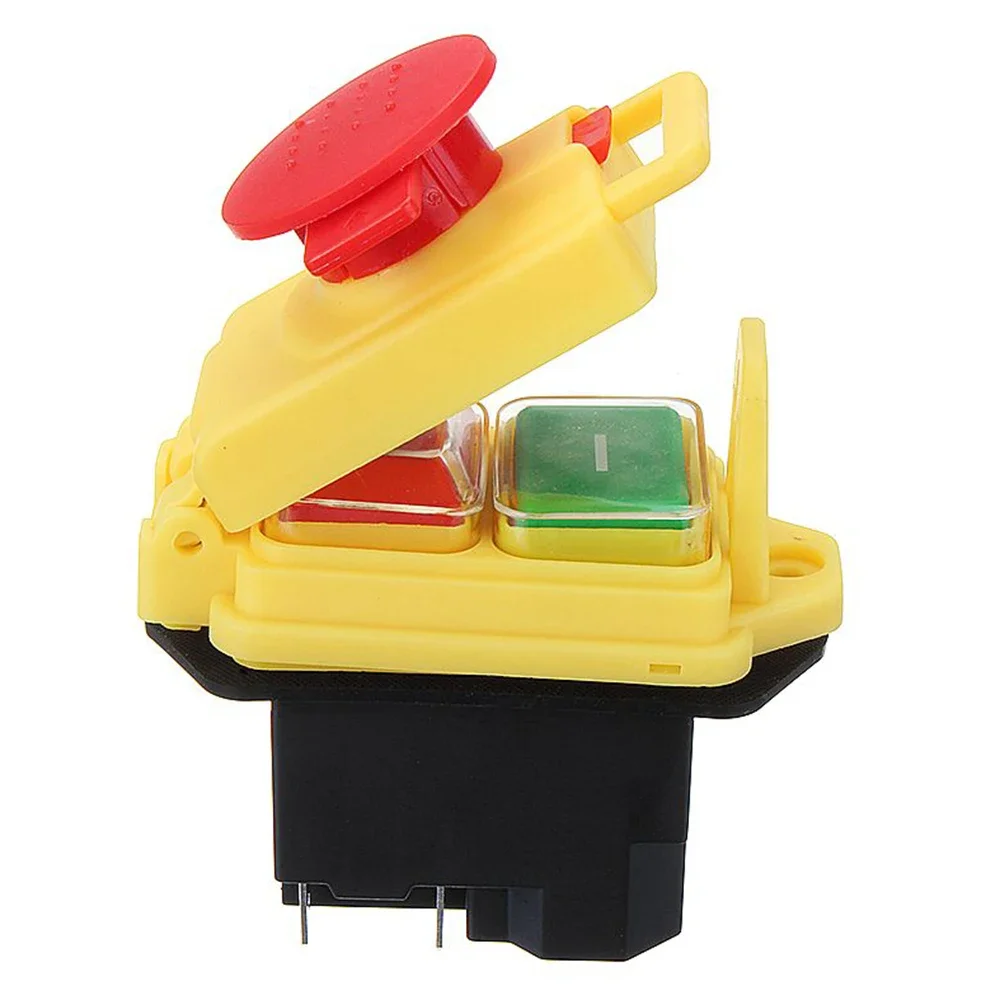 KEDU Waterproof Electromagnetic Pushbutton Switches 5Pins KJD17B/120V KJD17B 220V 2HP Safety Emergency Stop Push Button Switch