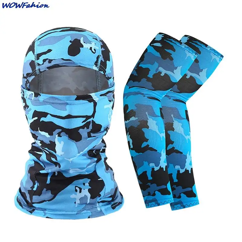 Summer Half Face Mask Fishing Scarves Glove Arm Sleeve Windproof Face Mask Neck Cover Gaiter for Sport Cycling Hiking Fishing