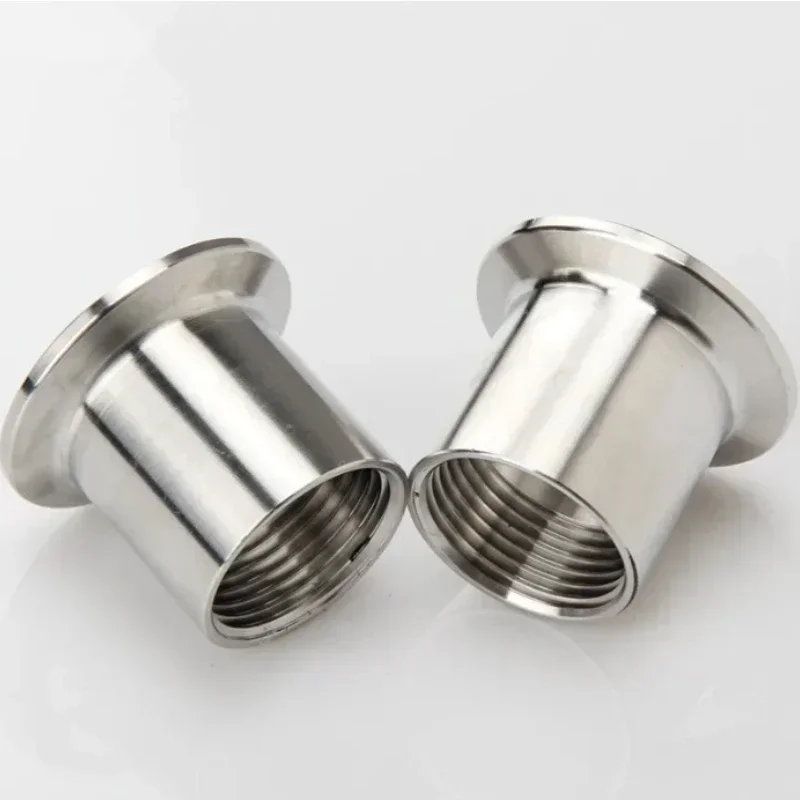 1/4\'\' 3/8\'\' 1/2\'\' 3/4\'\' 1\'\' 11/4\'\' BSP Female Adapter for Heater X 1/2\'\' 1.5\'\' 2\'\' Tri Clamp 304 Stainless Steel