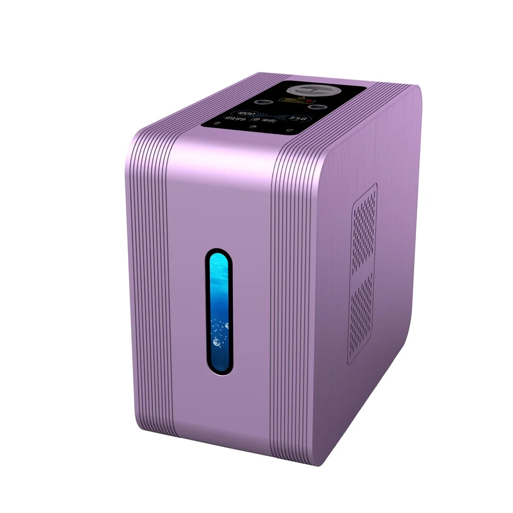 Physical Therapy Equipments 99.992% Purity Hydrogen Gas Generator Inhaler H2 Molecular SPE PEM Hydrogen Gas Inhalation Machine