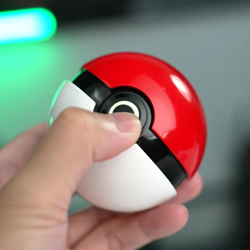 New Pokemon Poke Ball Desktop PC Use Switch Button Wireless Power Start ON/OFF Controller ,Support Motherboard USB,PCIE Slot