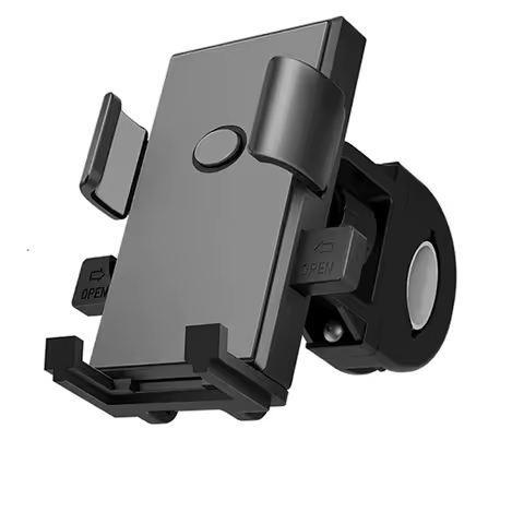 Universal 4-6.5inch Mobile Phone Holder Stand Bracket 360&deg; View Mount For Motorcycle Bike Bicycle Motorbike Car Shockproof