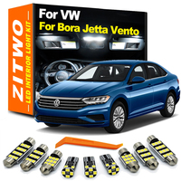 Car LED Bulb Interior Light Kit For VW Volkswagen Jetta Bora Vento MK4 MK5 MK6 MK7 4 5 6 7 1999- 2019 2020 2021 2022 Accessories