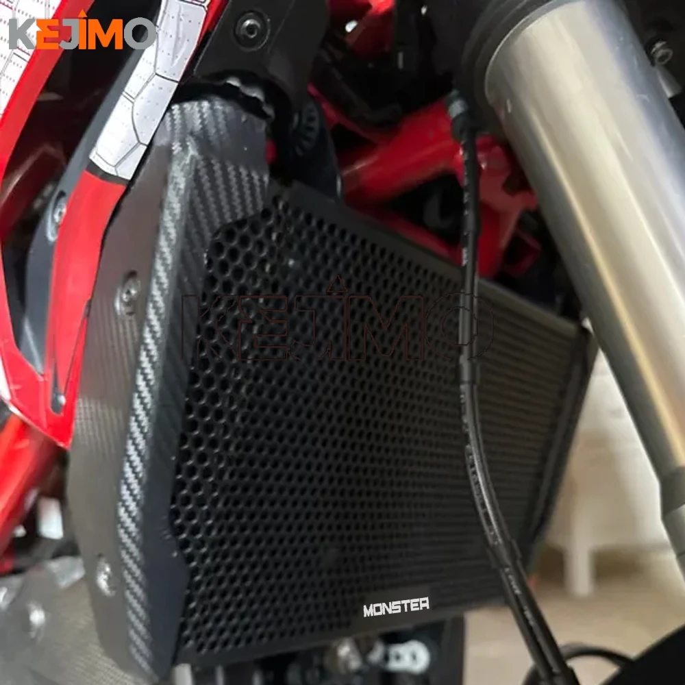 

For Ducati Monster 821 Monster821 2013 2014 2015 2016 2017 2018 2019 2020 2021 2022 2023 2024 Radiator Grille Guard Cover Parts