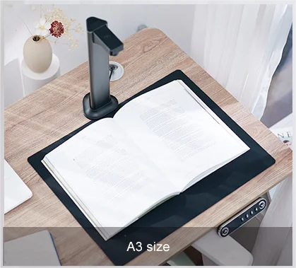 OCR Multilingual 13MP High-resolution Document And Book Scanner For Office Visualization Teaching