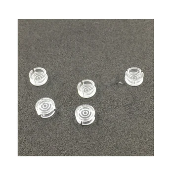 1000 adet LED ışık kılavuz kap 5MM abajur ışık yayan diyot koruyucu kapak ışık kılavuzu sütun LED diyot tüp