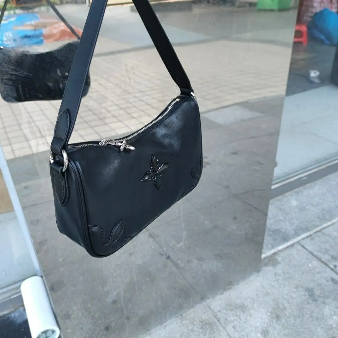 Richme Vintage Women Handbags Fashion Gothic Luxury Cross E Girl Underarm Shoulder Bags Designer Retro Sewing Sac A Main Femme