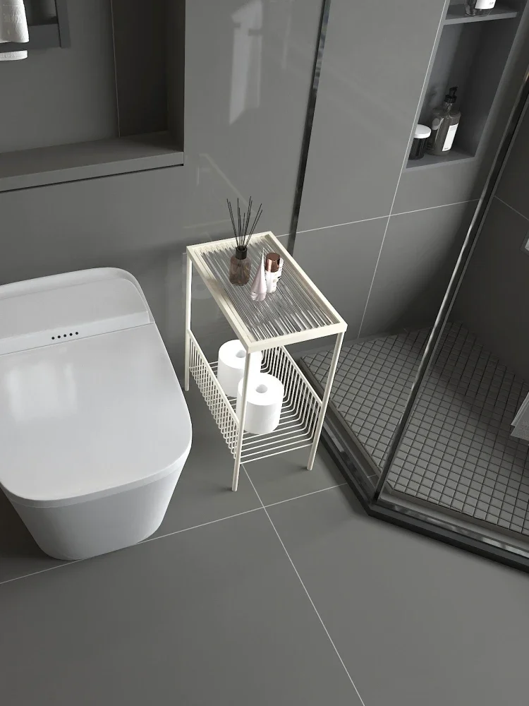 Toilet, toilet next to the shelf 20-25cm toilet, bathroom toilet, crevice storage rack, narrow toilet paper