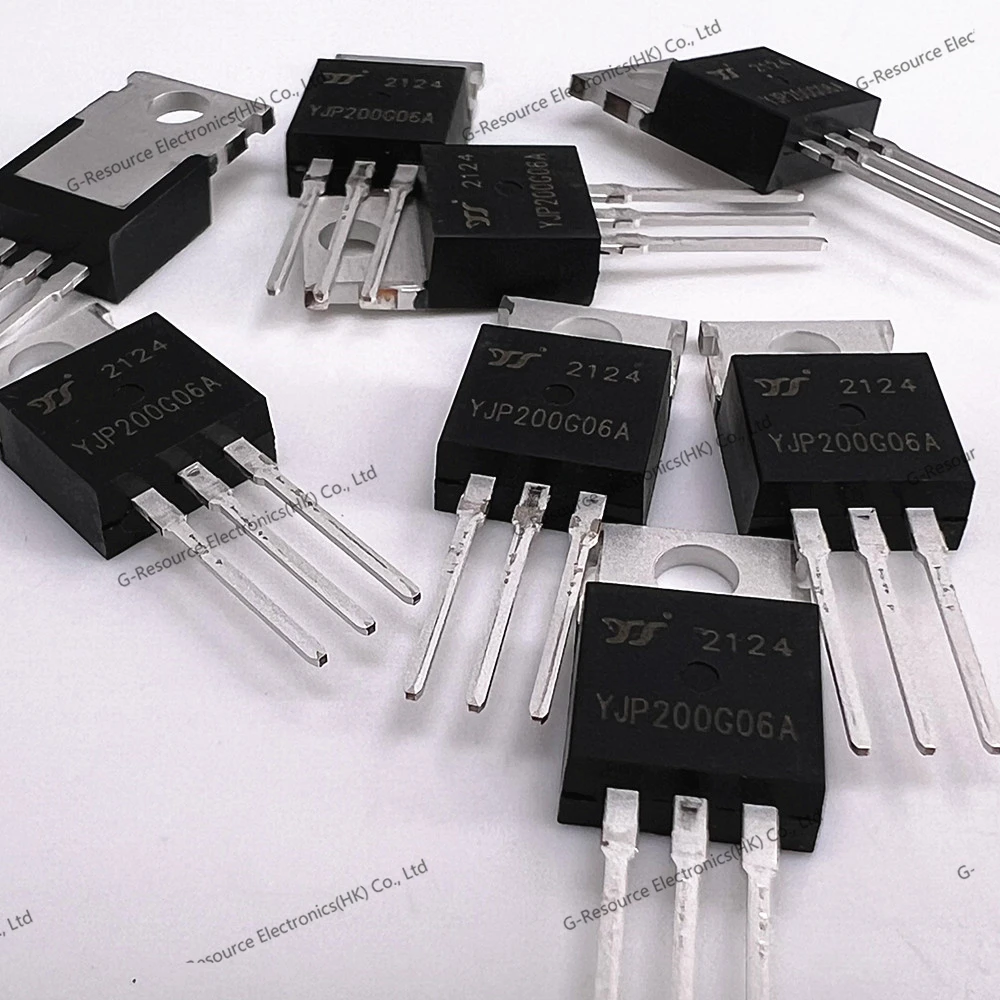 (10pcs) YJP200G06A TO-220 N-Channel Power MOSFET 60V 200A 260W 86nC for DC-DC Converter