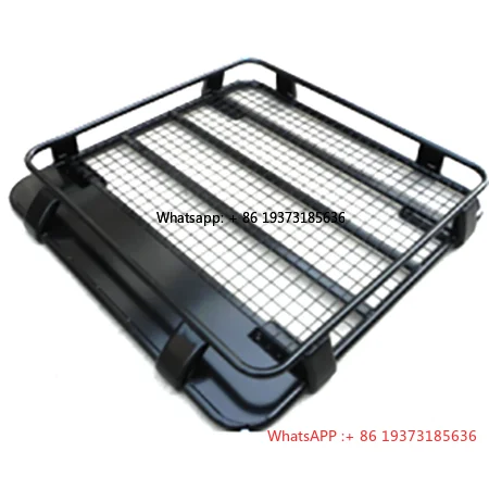 Porte-bagages automatique Unity pour Ranger 12-17, porte-bagages de toit de voiture tout-terrain avec matériau en aluminium Durable, montage de barre de taureau