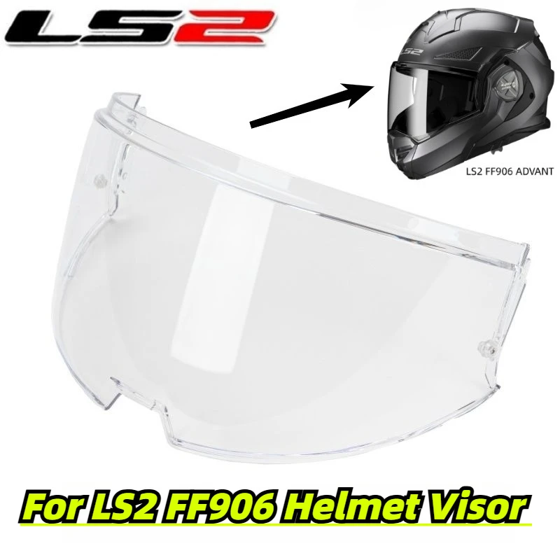 

For LS2 FF906 Advant Helmet Visor Replacement Lens Anti-Scratch UV Protection Pinlock Ready Motorcycle Helmet Shield Parts