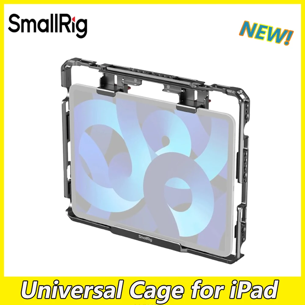 SmallRig Universal Cage for iPad for iPad Mini for iPad Pro with Sun Hood 1/4