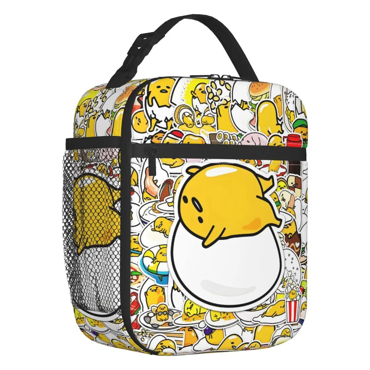 

Anime Gudetama Cartoon Thermal Insulated Lunch Bag Custom Women Portable Lunch Container for School Multifunction Food Box
