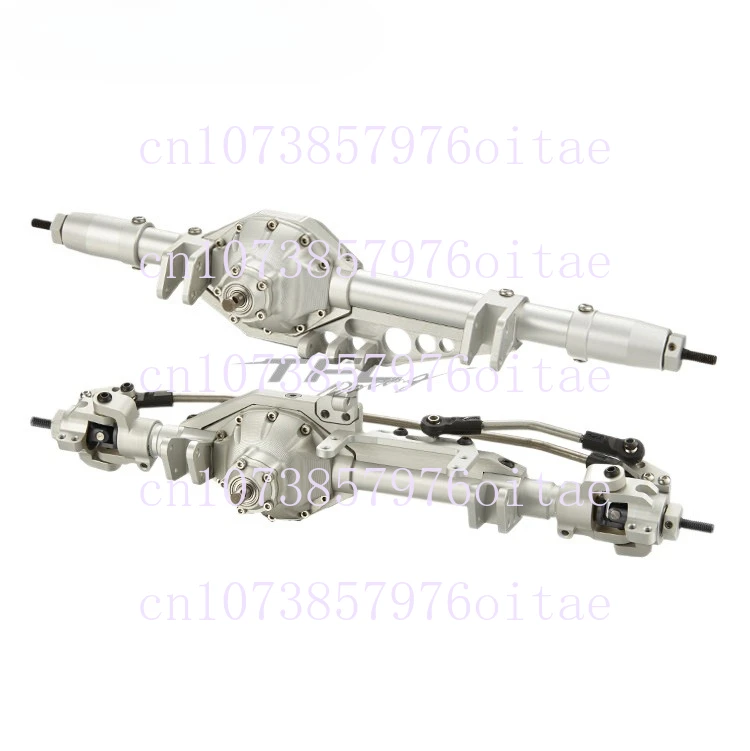Metal Front Front Diamond Axle Assembly for 1/10 RC Crawler Car AXIAL Wraith F9 TFL Unicorn Full Metal Pipe Frame Climbing Car