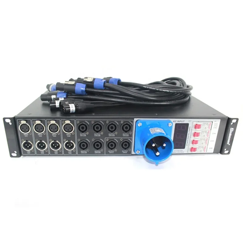 

TLF LAS4+8 16a Portable Event Power Supply Control Power Distributor Box