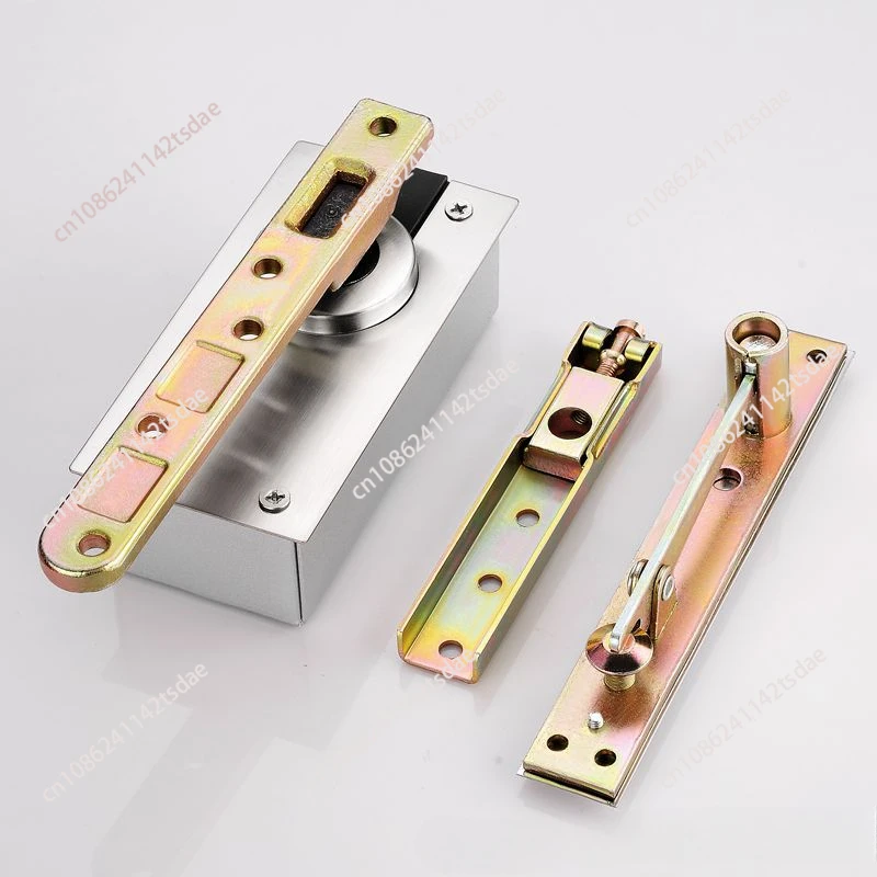 Rotary Door Hinge Door Pivot Hinge Stainless Steel Furniture Hardware Up and Down 1Set 400KG Heavy Duty Door Pivot 360 Degree