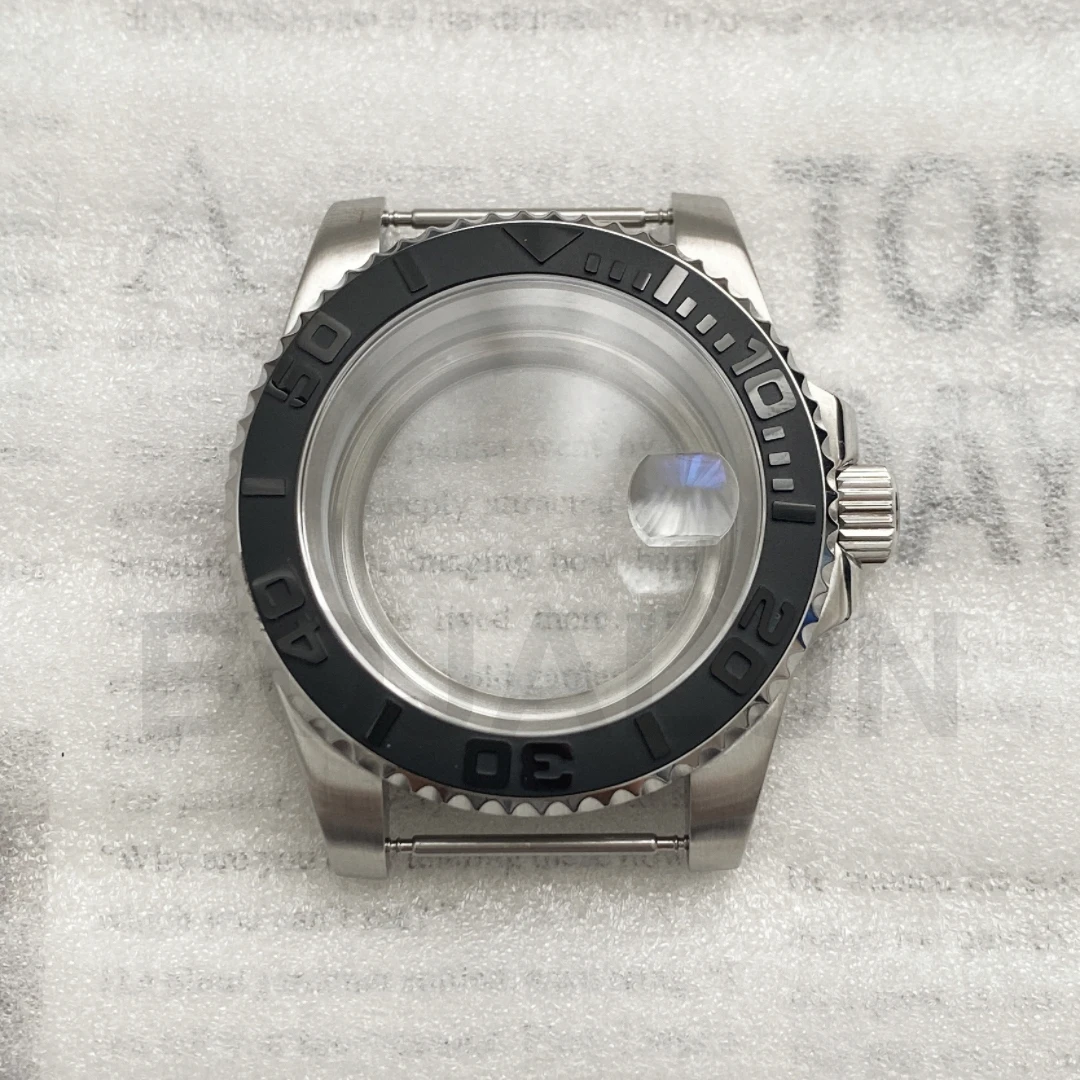 40 мм автоматические мужские часы из нержавеющей стали NH35 чехол, подходит для движений NH36/8215, аксессуары