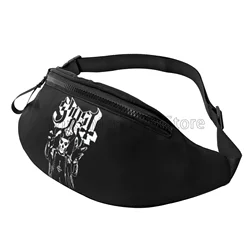 Band Ghost Bc Fanny Pack Voor Dames Man Sport Taille Pack Tas Verstelbare Workout Casual Heuptas Voor Reizen Wandelen Heup Pack