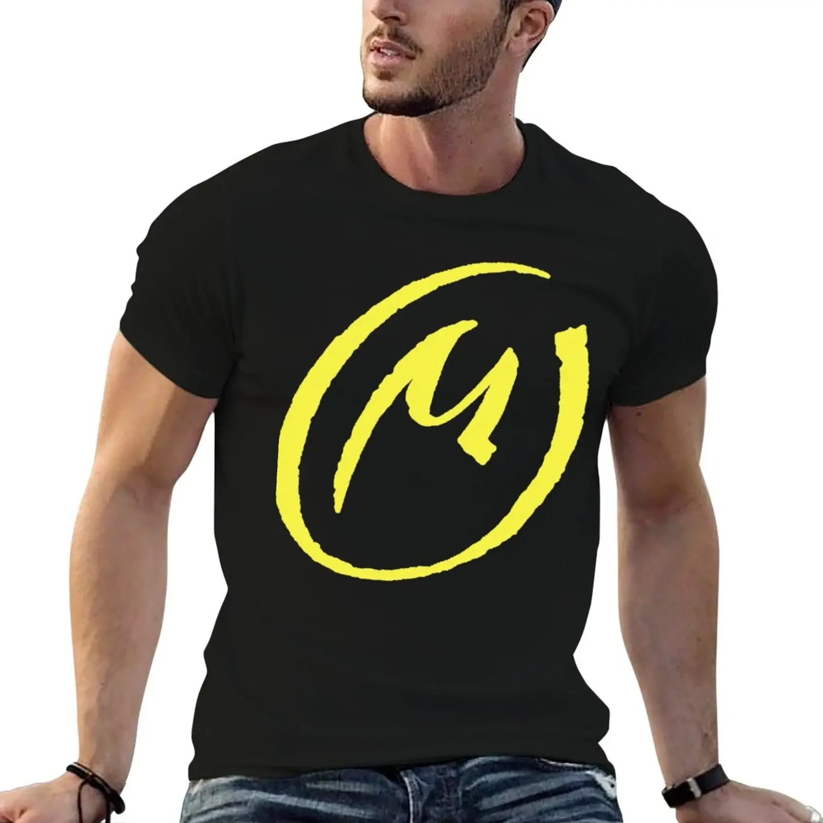 The Yellow 'M' (La marque Jaune) Classic T-Shirt summer top Blouse plus sizes man clothes men clothes