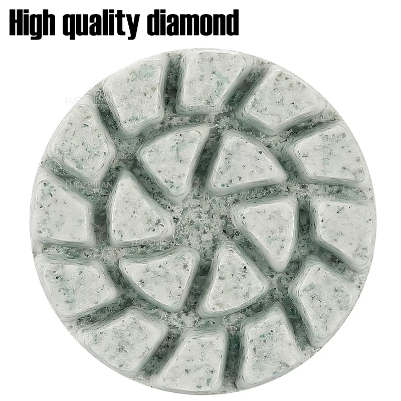 25 mm Diamant-Polierpads, 1 Zoll Nass-Trocken-Schleifscheiben für Stein, Jade, Granit, Marmor, Schleifklinge, Elektrowerkzeug-Zubehör – Detail 4