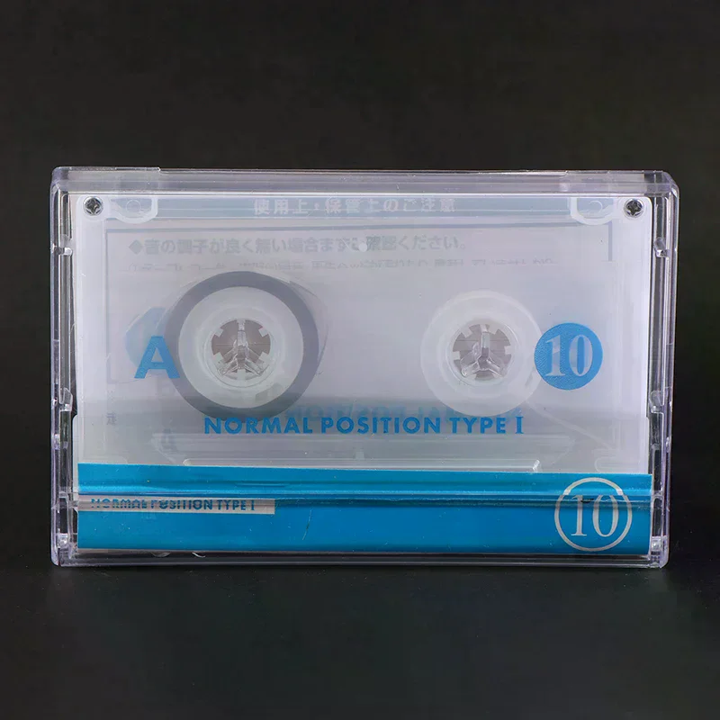 1PCS High Qulity Standard Cassette Blank Tape Player Empty 10 Minutes Magnetic Audio Tape Recording For Speech Music Recording