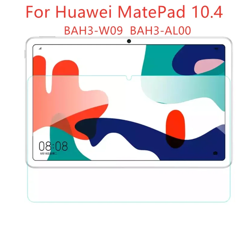 Dla Huawei MatePad 10.4 2020 ochraniacz ekranu ze szkła hartowanego BAH3-W09 BAH3-AL00 10.4 "tablet odporny na zarysowania folia ochronna HD