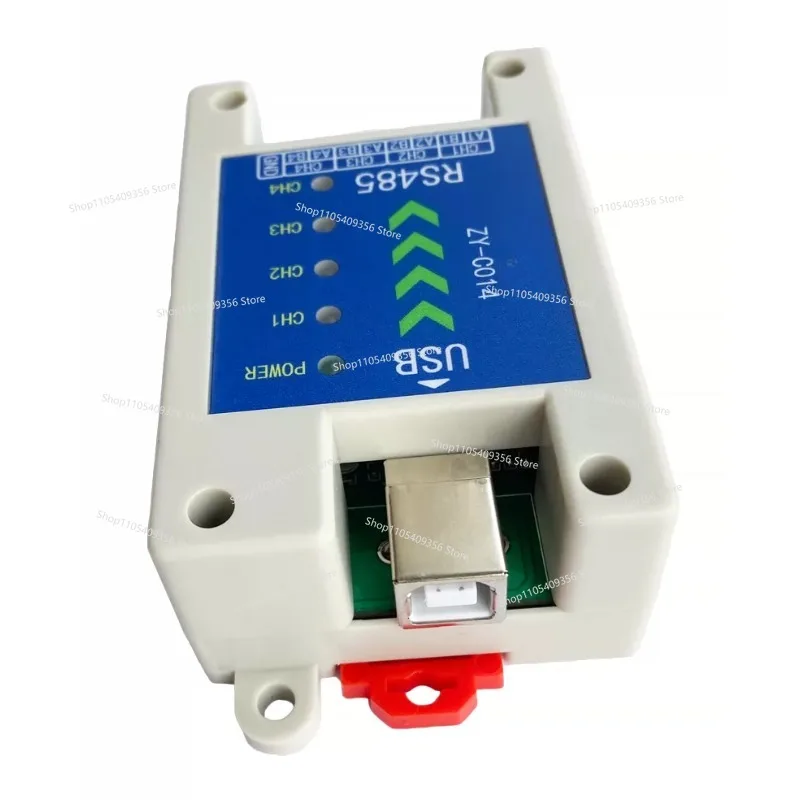 Industrial Grade Usb To 4-way Single-channel Rs485 Communication Module Converter, Computer, Multi-directional Serial Cable