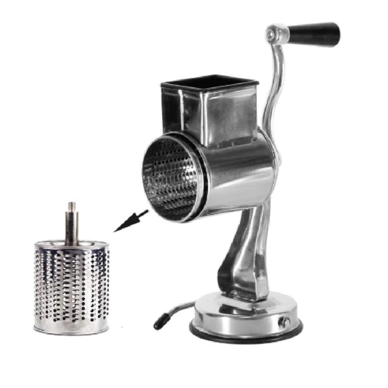 Multifunctional Vegetable Mill Grater with 5 Drums Vegetable Cutter Slicer and Shredder Graters Potato Carrot Shredder-A79M