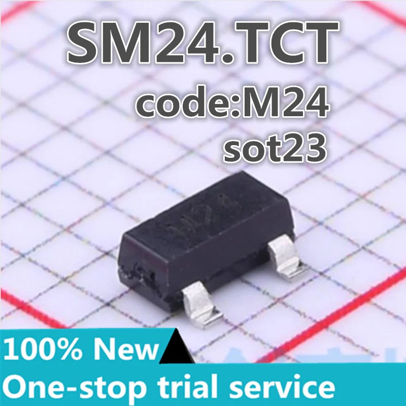 50-3000pcs SM24.TCT SM36.TCT SOT-23 SEMTECH Static and Surge Protection TVS/ESD New original genuine